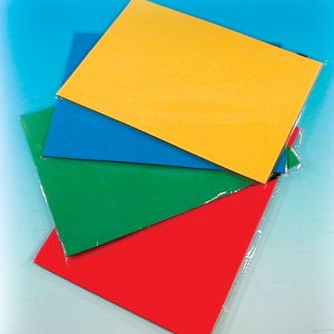 Magnetiska A4-ark, 4-pack, fyra olika färger