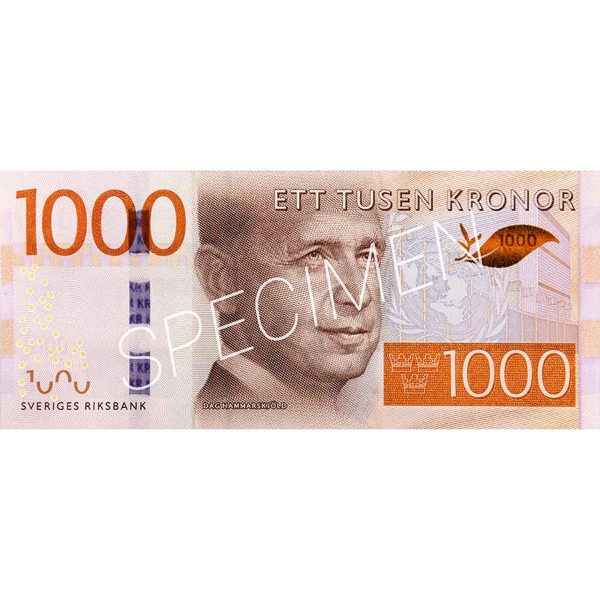 Pengar - Sedlar 1000 kr / 100-pack