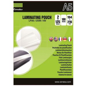 Lamineringsfickor A5 100-pack