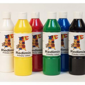 Readymix färglära 500mlx6 färger