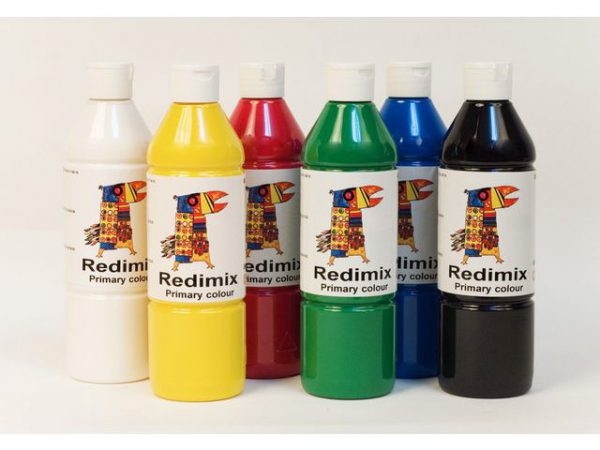Readymix färglära 500mlx6 färger