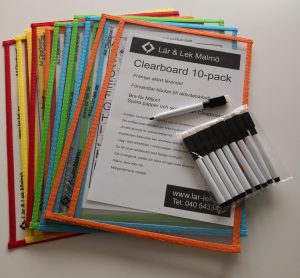 Clearboard 10-pack